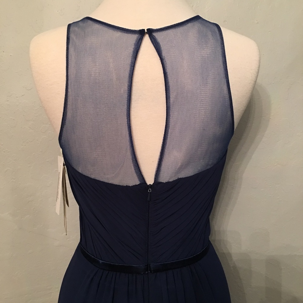 Aspeed, Elegant Evening gown, Navy Blue, Size XL - Picture 5 of 7